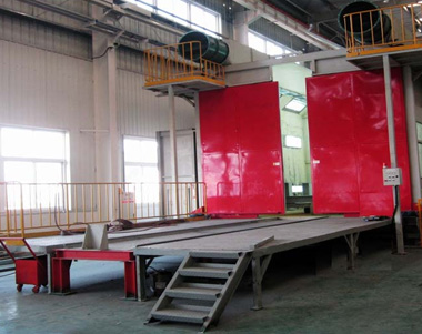 造型機(jī)生產(chǎn)設(shè)備-新型噴漆房 造型機(jī)生產(chǎn)設(shè)備-新型噴漆房